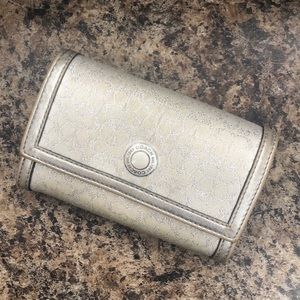 COACH Silver C Wallet